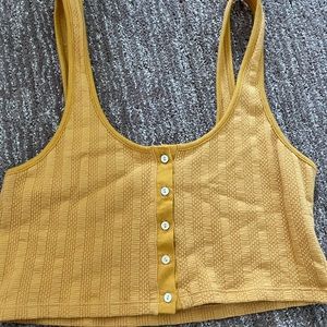 Free people cropped tank